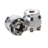 Adjustable Universal Socket Wrench 10-19mm with Extension Rod and Ratchet Handle