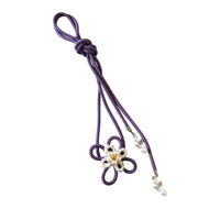 Authentic Obi Cord with Flower Ornament Elegant Kimono Waist Cord Lightweight Kimono Obi Belt Versatile for Festivals