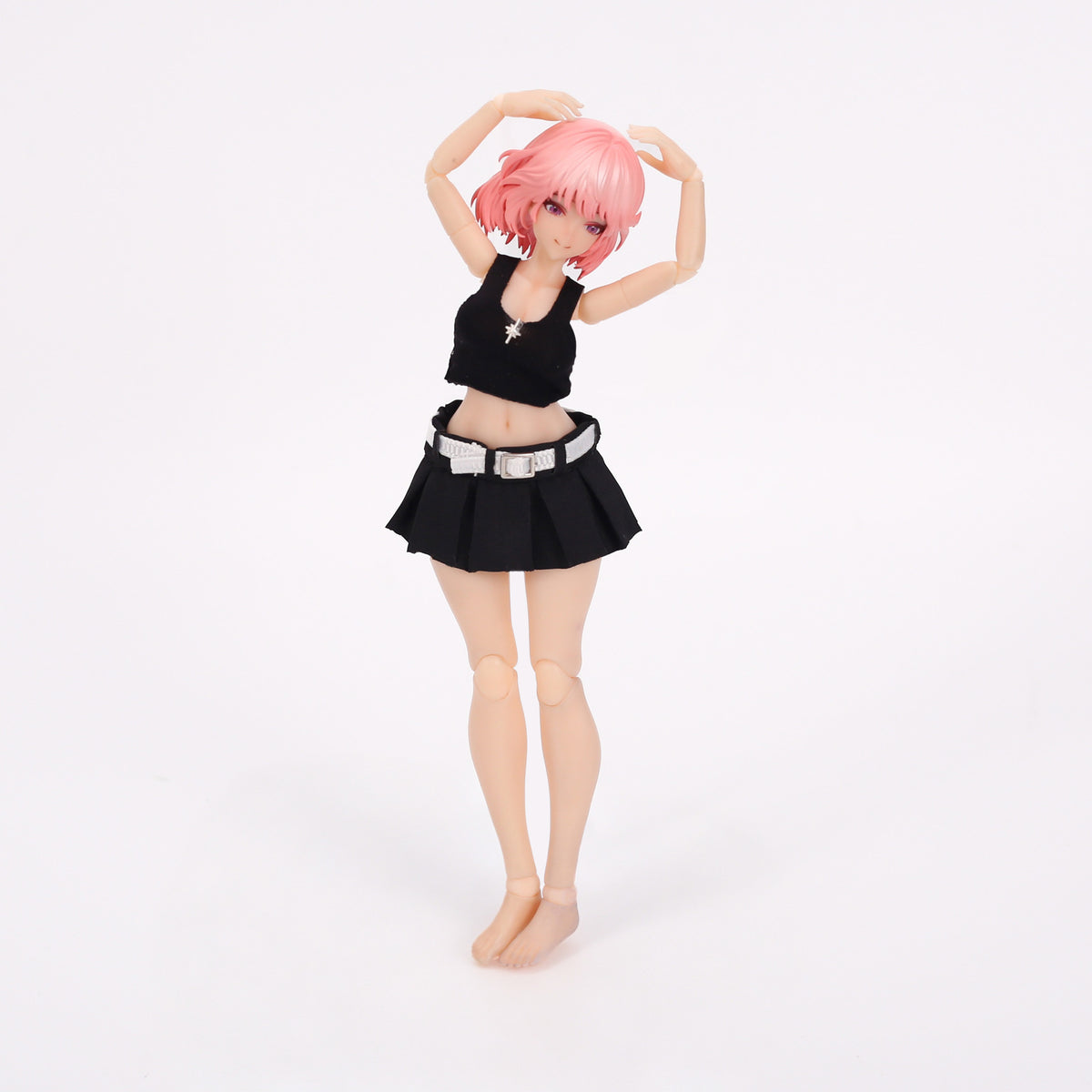 1/12 Scale BJD Doll Clothing Tank Top and Skirt Set