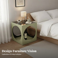 C-outlined Table Minimalist Design Indoor Furniture Sturdy for Apartment Dwellers