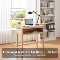 Single Student Desk with Chair Long-Lasting Construction child's Desk and Chair Set Easy Assembly Ergonomic Design for Students