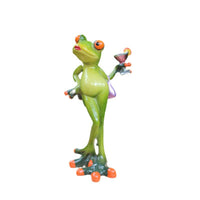 Frog Figurine with Handbag Adorable Frog Figurine Decorative for Desk