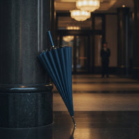 Water-Repellent Automatic Long Umbrella Windproof Umbrella with 24 Ribs Long-Lasting Straight for Business Professionals