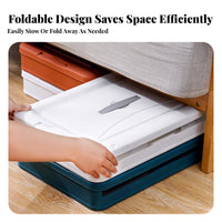 Collapsible Wheeled Crate Foldable Household Storage Multi-Purpose for Dorm Room