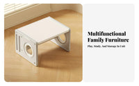 kids' Table and Chair set Sturdy Playroom Set Multi-Functional for Toddlers