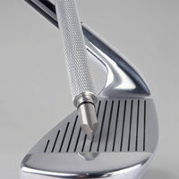 Wedge Groove Cleaning Tool Non-Slip Handle Golf Club Groove Cleaner High Grade Steel Golf Club Regrooving Tool for Golfers