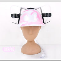 Novelty Beer Hat with Straws for Parties and Cosplay