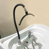 Waterfall Shampoo Sprayer Modern Design Shadow Rinse Attachment Smooth Rinse Salon Wash Basin Sprayer for Barbershop