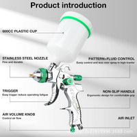 HVLP Gravity Feed Spray Gun 2008 Series, for Automotive and Industrial Painting