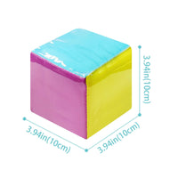 Fabrics  Cube with Card Pockets Educational Educational Cube with Card Pockets Lightweight Pocket Dice for Classroom
