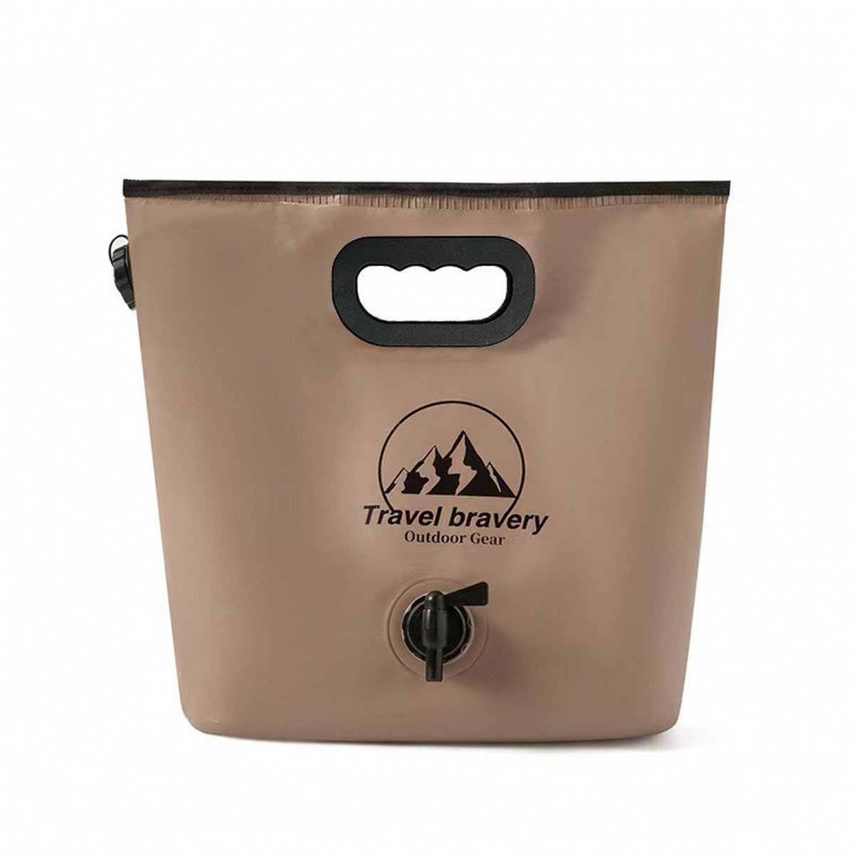 Foldable Water Bag with Spigot Lightweight Foldable Water Container Equipped with a Spigot Leak Resistant Liquid Carrier for Campers, Hikers