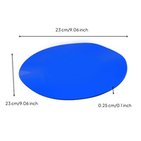 Flat-Profile Training Marker Disc Flexible Flat Position Marker Thin Sit Position Non-Slip for Coaches, Athletes, Soccer Players, Agility Exercises, Gym Floor