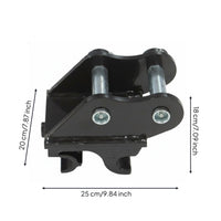 Mini Digger Attachment Digger Quick Change Accessory Heavy Equipment Parts for Construction, Farming, Forestry