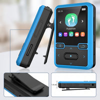 Portable Music Player with Stand Lightweight MP3 Player with Screen Electronics Rechargeable Multi-Functional for Commuters