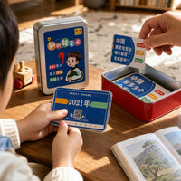 Kids' Encyclopedia Knowledge Cards - Literature & History Trivia Game for Early Learning