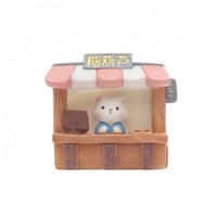 Mini House Planter Open Top Succulent Planter Miniature for Desk Display