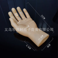 手模道具创意肤色哑光弯曲双手仿真手模道具戒指手饰品陈列展示手