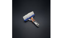 Dense Bristles Pool Cleaning Brush with Metal Handle Rectangular Handheld Pool Brush Curved Heavy-Duty