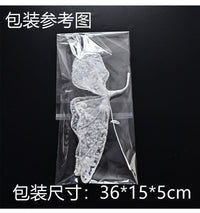 彷真蕾丝蝴蝶手工制作户外防水彷真蝴蝶商场橱窗布置婚礼装饰