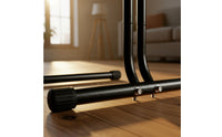 Sturdy Floor Bike Stand Space-Saving Two-Wheeler Parking Rack Indoor Freestanding Bike Rack Sturdy for Riders, Garage