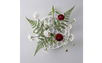 Flexible Silicone Flower Arranging Grid Stretchable Flower Arrangement Holder Long-Lasting Silicone Vase Grid Washable for Table Centerpieces