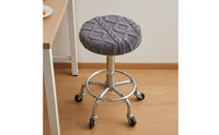 Round Stool Cover Thickened Stool Seat Cover Soft & Comfortable Elastic Round Seat Protector for Salon, Restaurant, Hotel