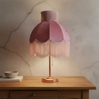 Pink Fringe Lampshade Decorative Cover French Design Lampshade
