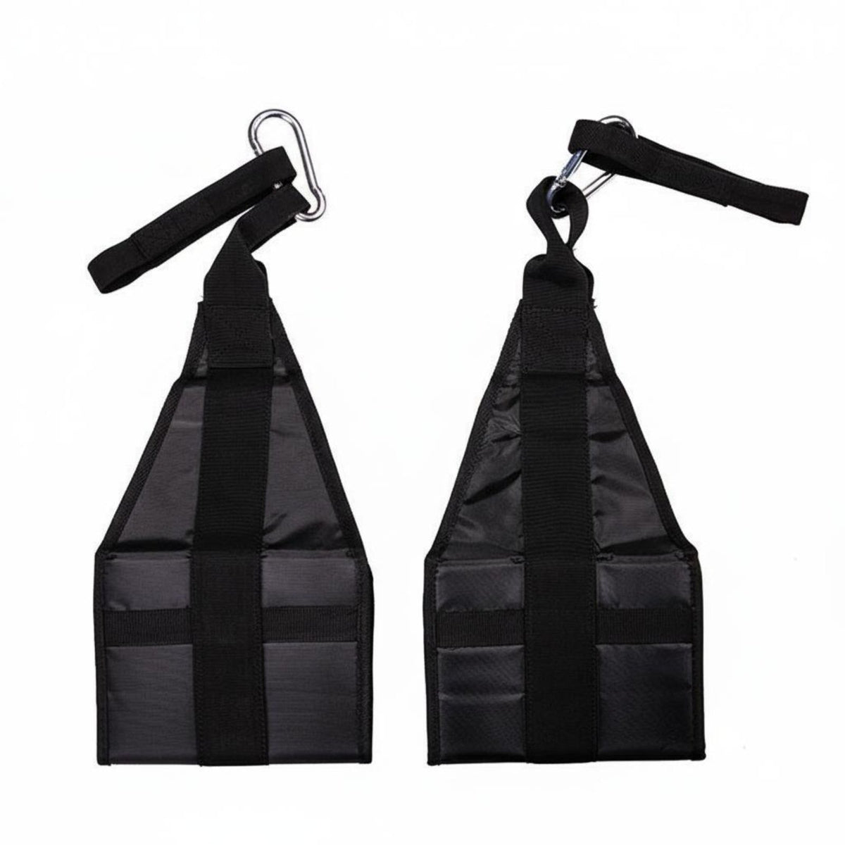 2 Pieces Hanging Ab Straps Core Strength Training Ab Strap Straps Reduces Grip Fatigue Pull-up Bar Arm Supports for Gym