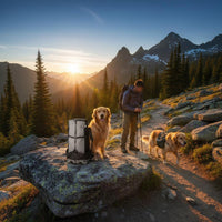 Escape Proof Dog Backpack Ergonomic Design Large Dog Backpack Carrier Waterproof