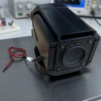 Sound Quality Boost Speaker with Pedestal Base Compact Full-Range Speaker DIY Mini for Audiophiles