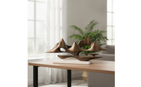 Mountain Sculpture Brushed Rockery Ornament Easy to Clean for Homeowners