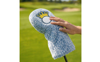 Leopard Print Golf Club Head Cover | luxurious, Golf Club Cover with Embroidery