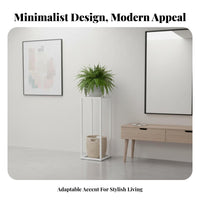 Metal Plant Stand Space Saving Potted Plant Holder Heavy Duty for Indoor