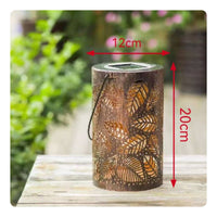 Hollow-out Foliage Lantern Waterproof Outdoor Lighting for Lawn, Patio