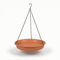 Hanging Bird Bath Outdoor Hanging Bird Bath with Chain Easy to Clean for Patio