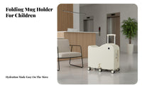 creatureShaped Rolling Luggage Spacious Interior Ride-on Suitcase Pull Strap