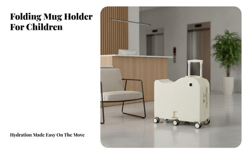 creatureShaped Rolling Luggage Adjustable Handle Ride-on Suitcase rollers