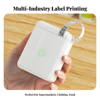 Handheld Thermal Labeler Bluetooth Connectivity Portable Thermal Printer