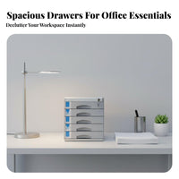 Locking Desktop document Organizer standard paper size Size Compatible Document Storage for Workspace