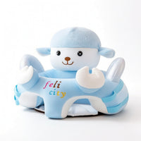 Baby Learning Seat Soft Baby Sitting Chair Infant Support Chair Comfortable Infant Floor Seat Cozy for Babies, Nursery, Playroom