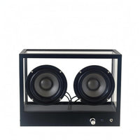 Transparent Bluetooth Speaker Acrylic Rectangular Bluetooth Speaker Metal