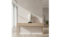 Decorative Vase Sculptural Vase with Base Faux Jade Sculpture for Living Room