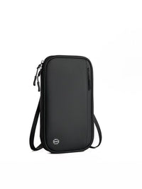 Multifunctional Passport Holder with RFID Blocking, Travel Document Organizer, Unisex Card Holder