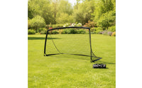 Folding Soccer Goal with Carry Bag Compact Soccer Goal with Ground Stakes for Kids