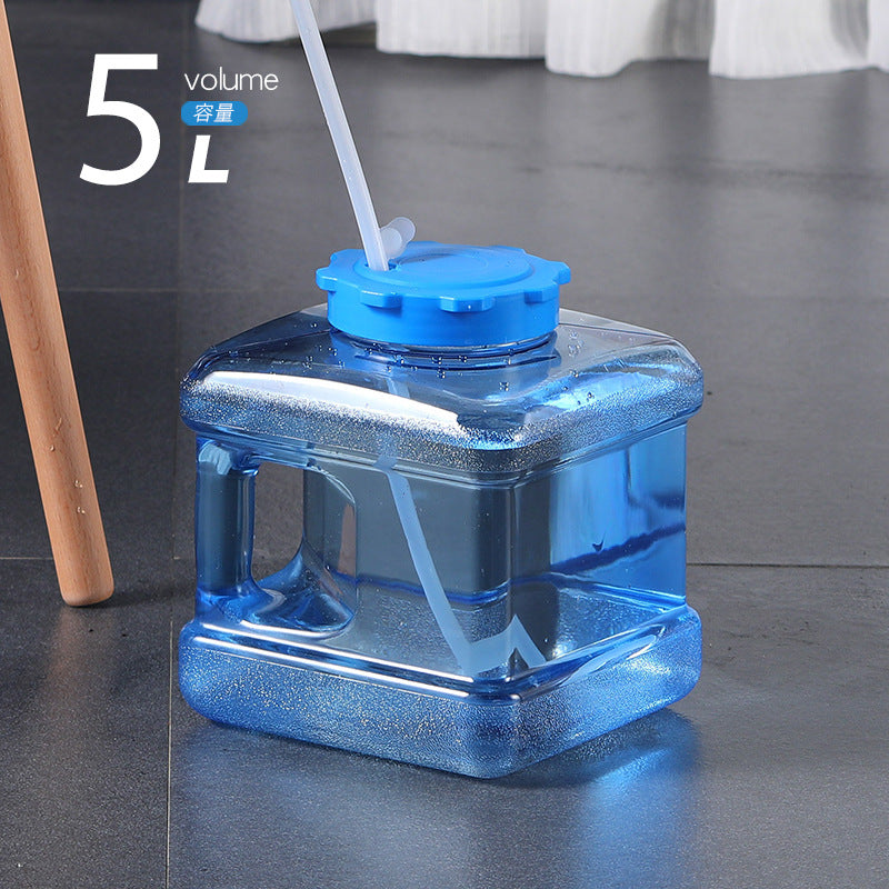 5L PC Square Water Bucket for Tea and Drinking Water