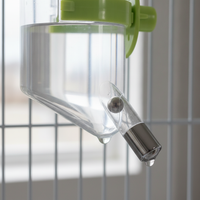 Portable Pet Water Bottle for Dogs, Cats, and Rabbits - Travel Drink Dispenser with Hanging Feature