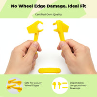 Tire Changer Curved Head Pad, Nylon Tire border Protector, Wheel Changing Assistant, Suitable for Most Tire borders, Replacement Accessory