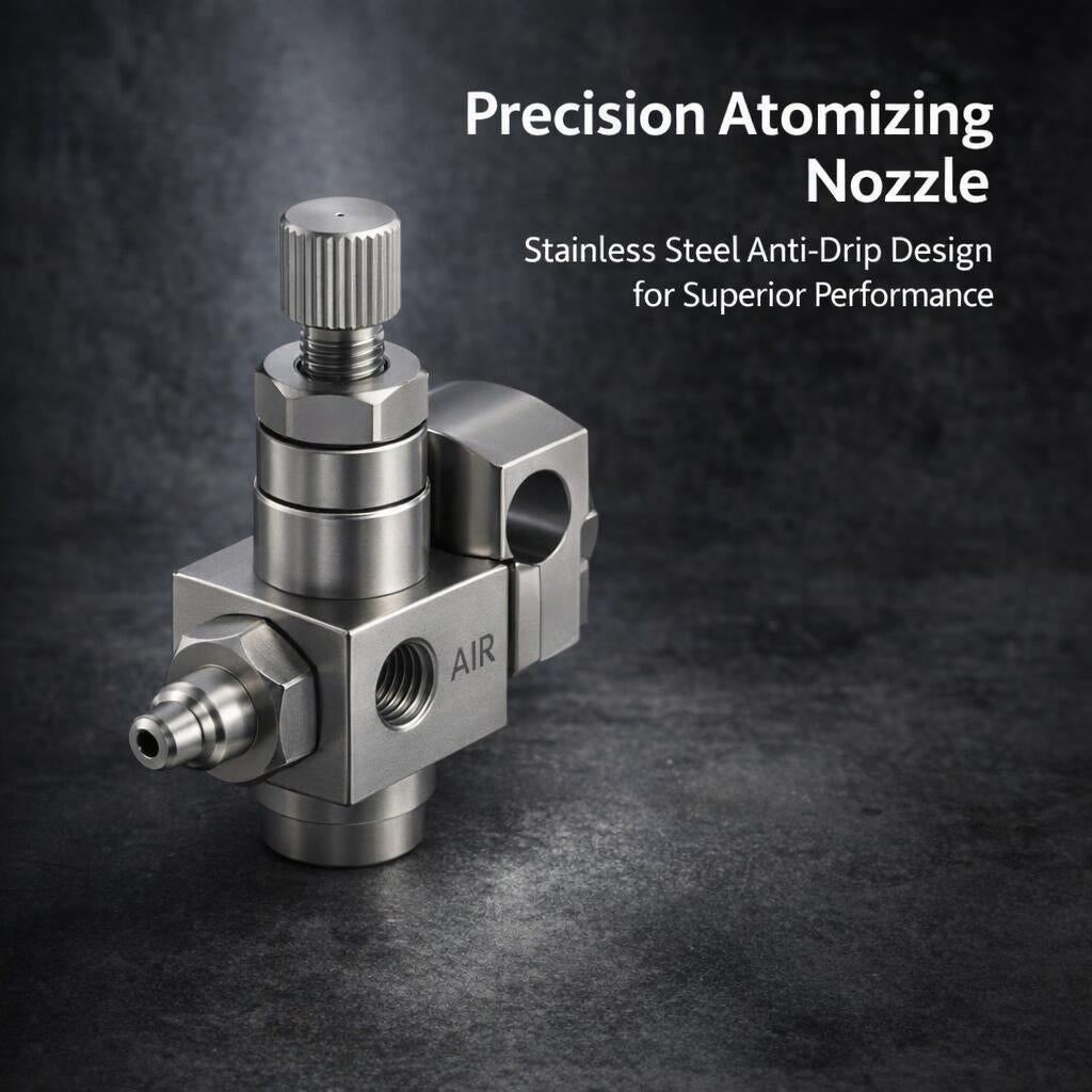 Misting Nozzle Low Pressure, Spray Tip for Dust Suppression, Low Pressure Fine Mist Nozzle, Misting Nozzle for Humidification