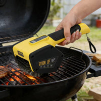 Electric Grill Brush Portable Powered Grill Scrubber Single-Key Startup
