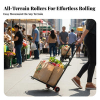 foldable Hand Trolley Foldable Design Utility trolley Portable for home users